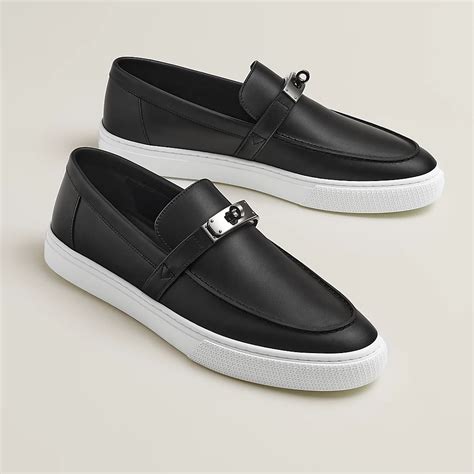 hermes men's leather sneakers.